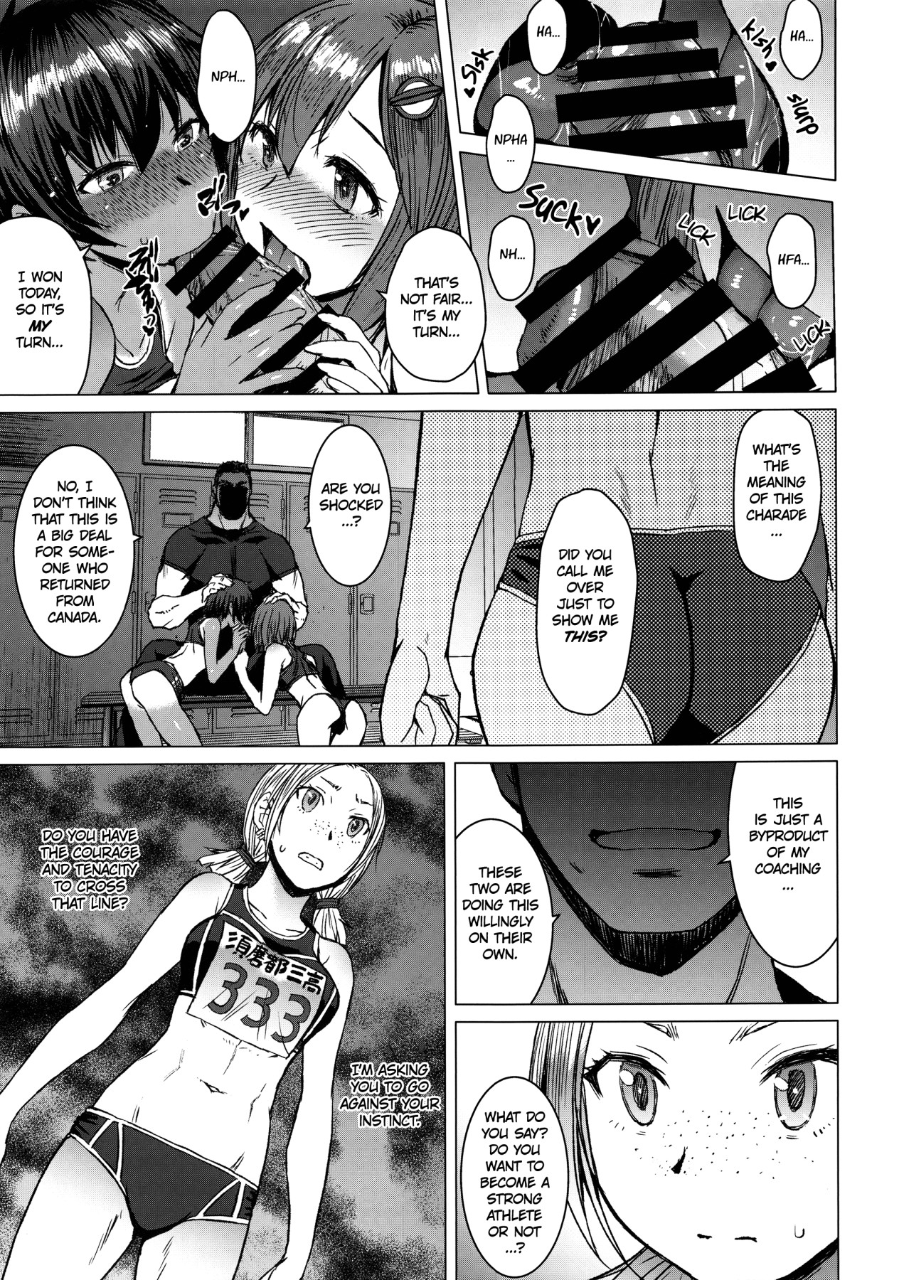 Hentai Manga Comic-Fucking a Blonde Girl On The Ground-Read-6